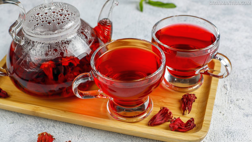 resep minuman bunga rosella