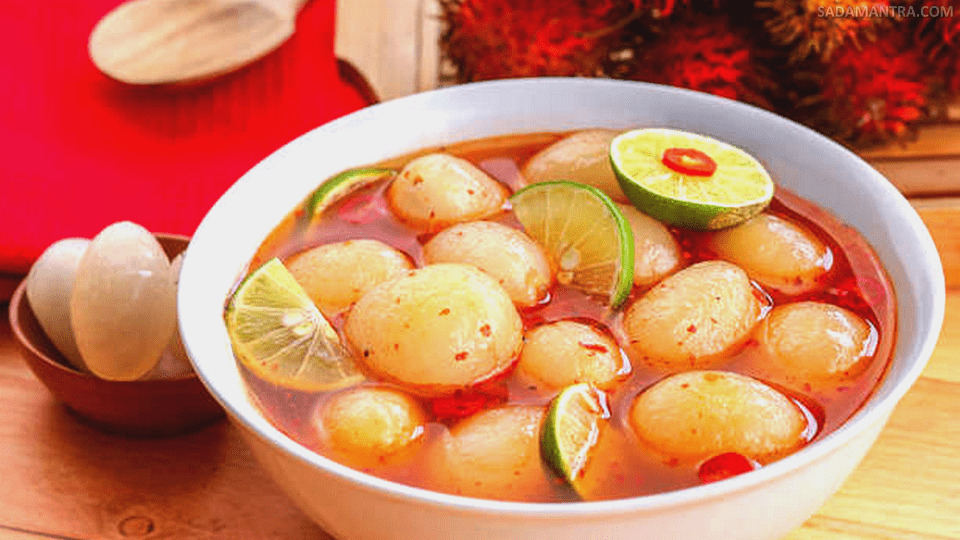 cara membuat asinan rambutan