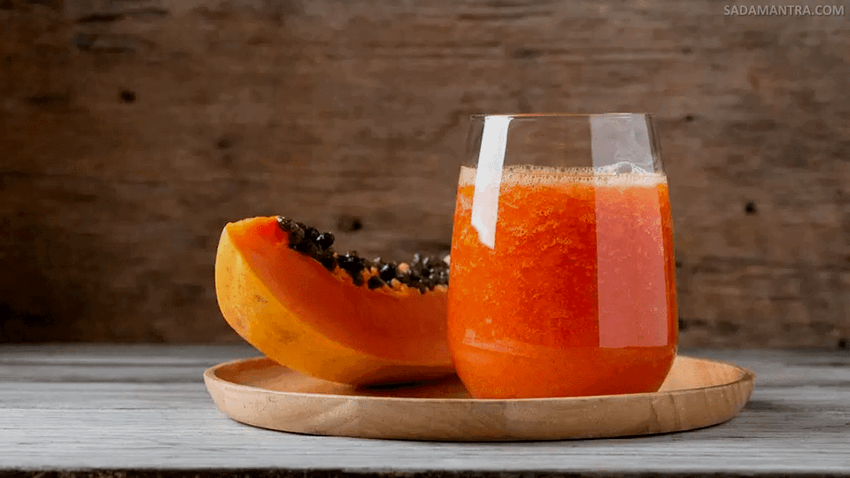 jus pepaya smoothies