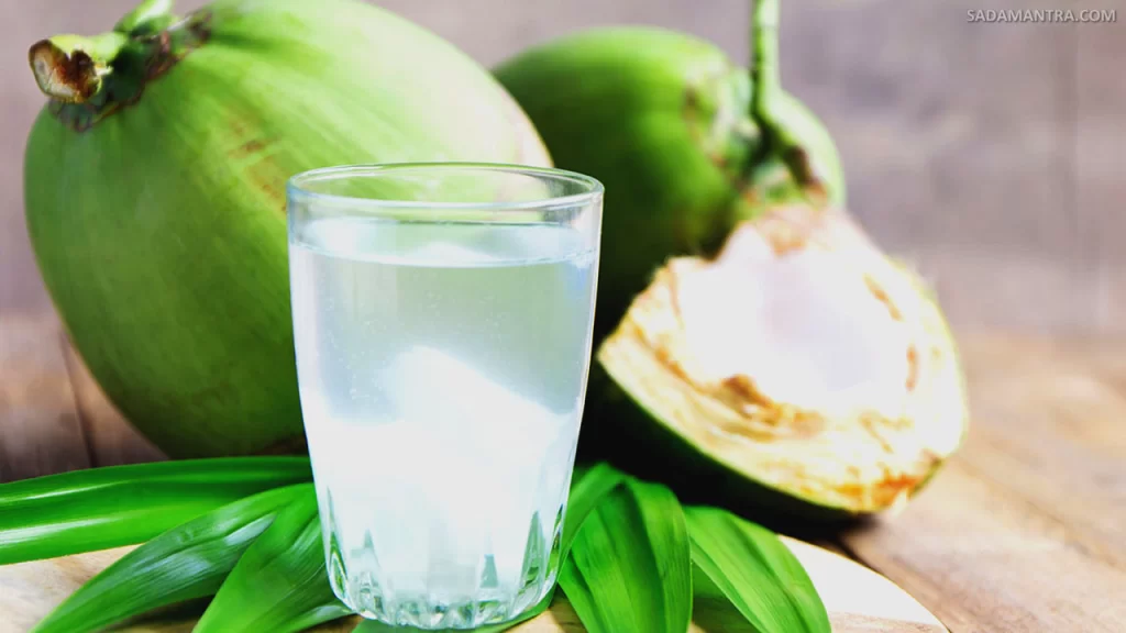 Apakah air kelapa bisa menurunkan kadar gula darah?,Penyakit apa saja yang bisa disembuhkan oleh air kelapa muda?,Penyakit apa saja yang tidak boleh minum air kelapa muda?,Kapan waktu yang tepat untuk minum air kelapa?