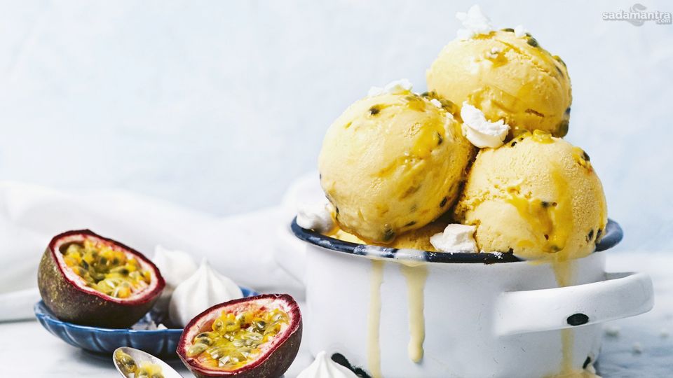 Cara Mudah Membuat Es Krim Markisa di Rumah