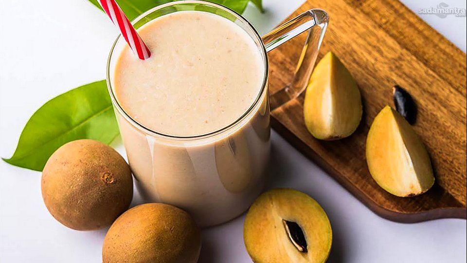 Cara Mudah Membuat Smoothie Sawo yang Creamy