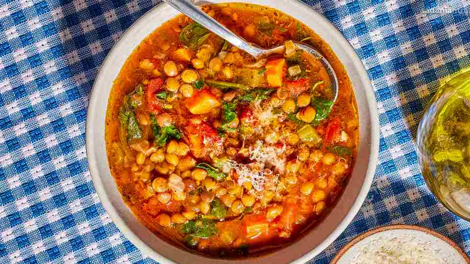 Sup Lentil makanan sehat diet