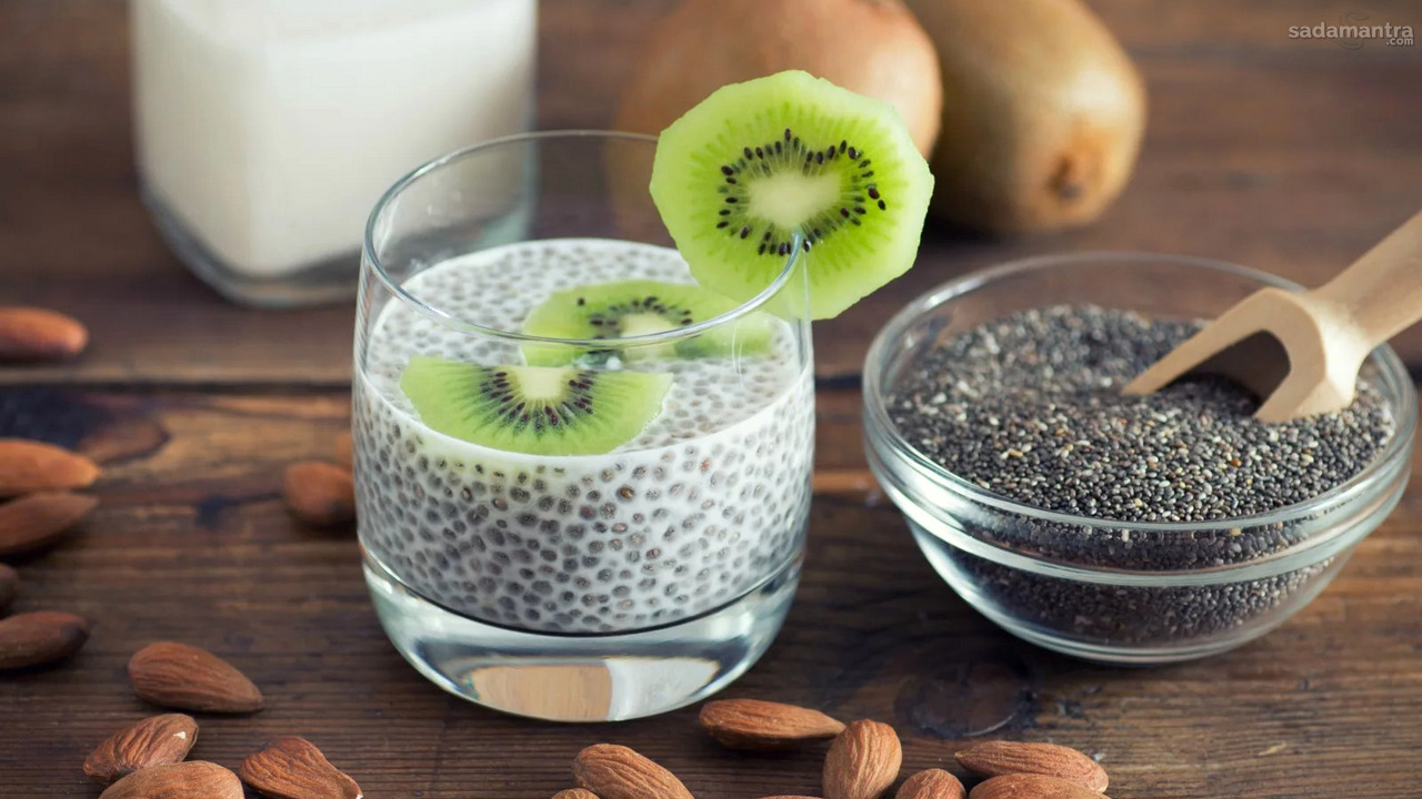 Chia seed biji bijian yang padat nutrisi tinggi magnesium anti mudah lelah