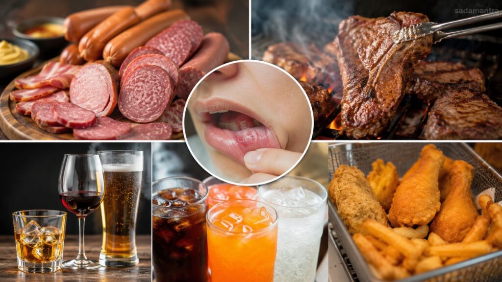 Daftar makanan pemicu risiko kanker mulut